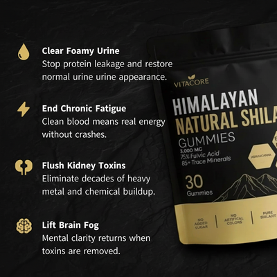 Himalayan Shilajit Gummies For Kidneys