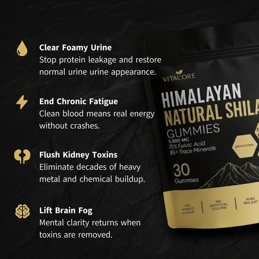 Himalayan Shilajit Gummies For Kidneys