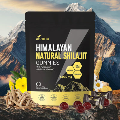 Himalayan Shilajit Gummies For Kidneys