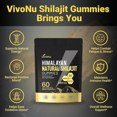 Himalayan Shilajit Gummies For Kidneys
