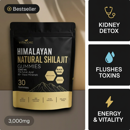Himalayan Shilajit Gummies For Kidneys